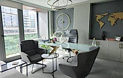 VEGA CENTER KARŞISI, LÜKS EŞYALI, ÖZEL TASARIM KİRALIK OFİS