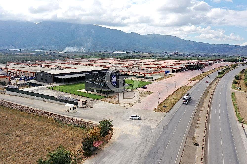 BURSA ORHANGAZİ MARZİM SATILIK FABRİKA DEPO!. 2440M2 ANA YOL