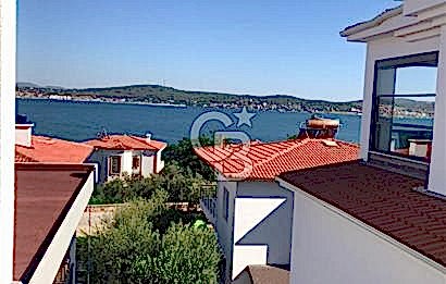 Ayvalık Cunda Adasında Full Deniz Manzaralı Satılık Lüks Villa