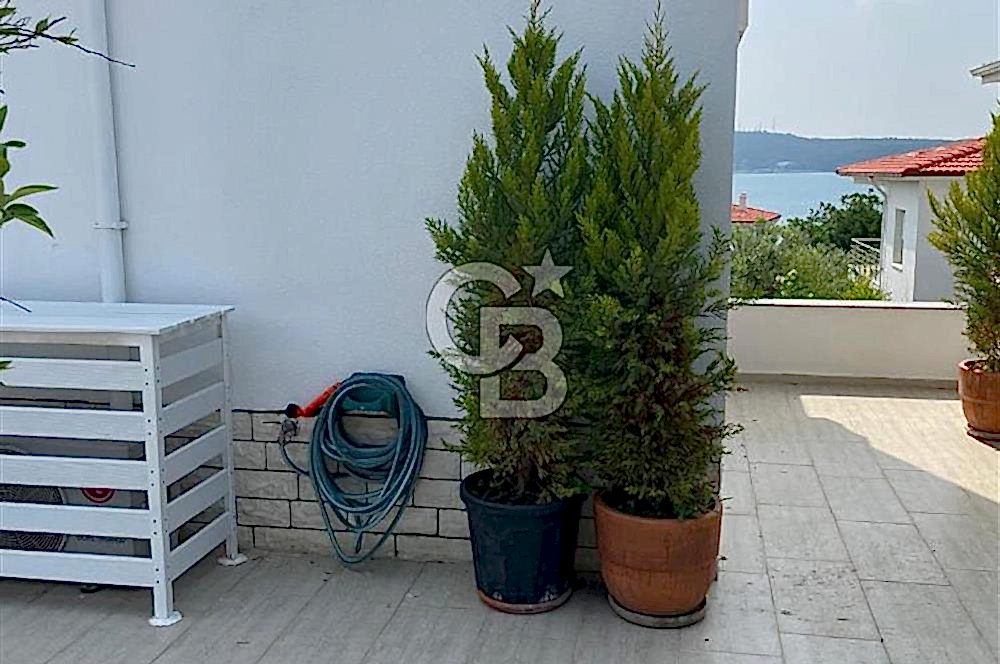 Ayvalık Cunda Adasında Full Deniz Manzaralı Satılık Lüks Villa
